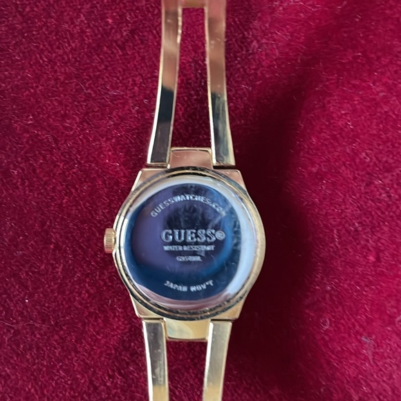 Guess Ladies Rhinestone Gold-tone Watch - Picture 6 of 7